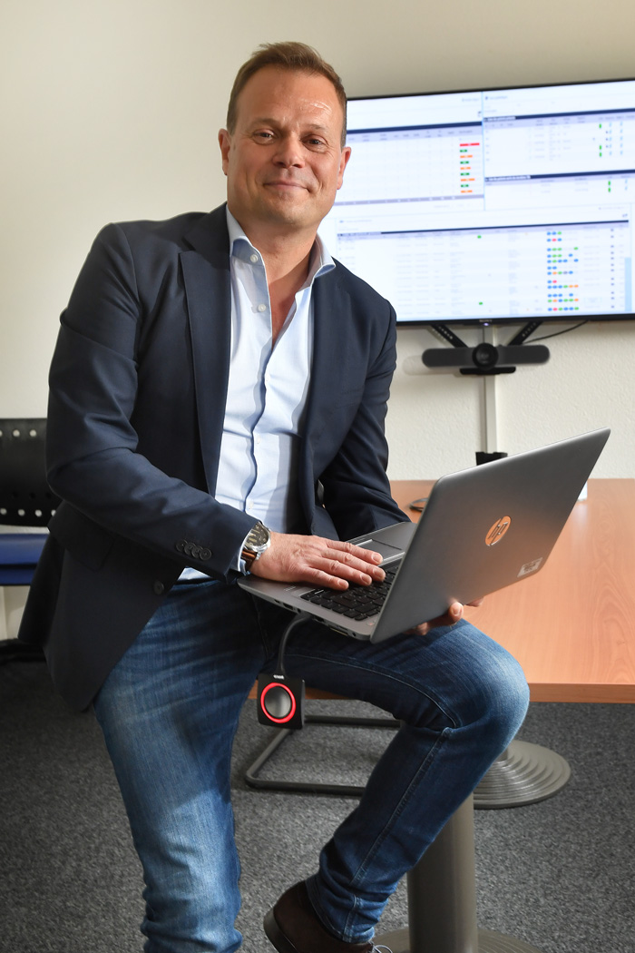 Grégory Pontillo, responsable du département Système d'Information Patient et Production de Soins (SIPPS), FHVI