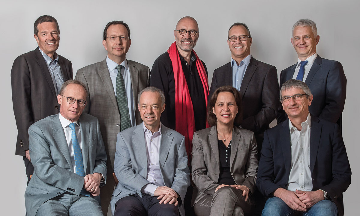 Comité directeur 2016 de la FHV