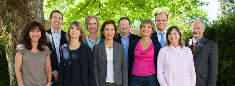 Les collaborateurs du secrétariat général de la FHV en 2013