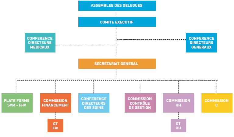 organigramme de la FHV en 2007